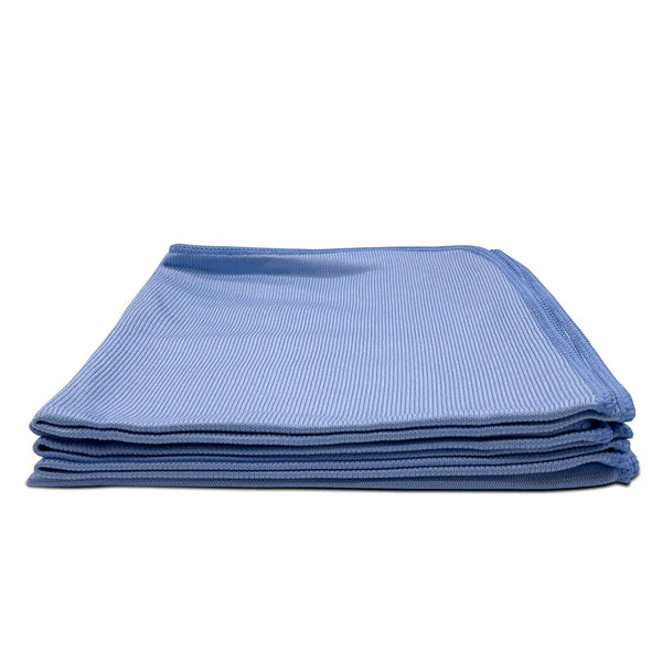 Blue Glass Microfiber Towel